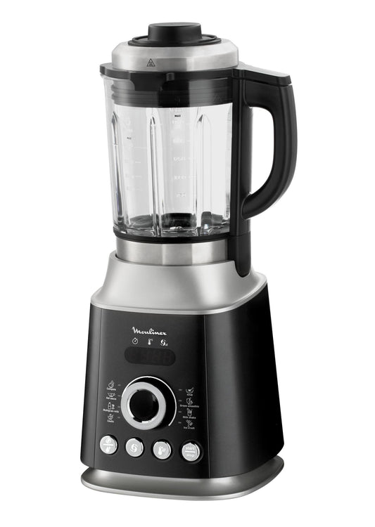 Moulinex LM962 stenda mikseris - stikls, 200 ml, bez krāsas, kompakts un viegli lietojams.