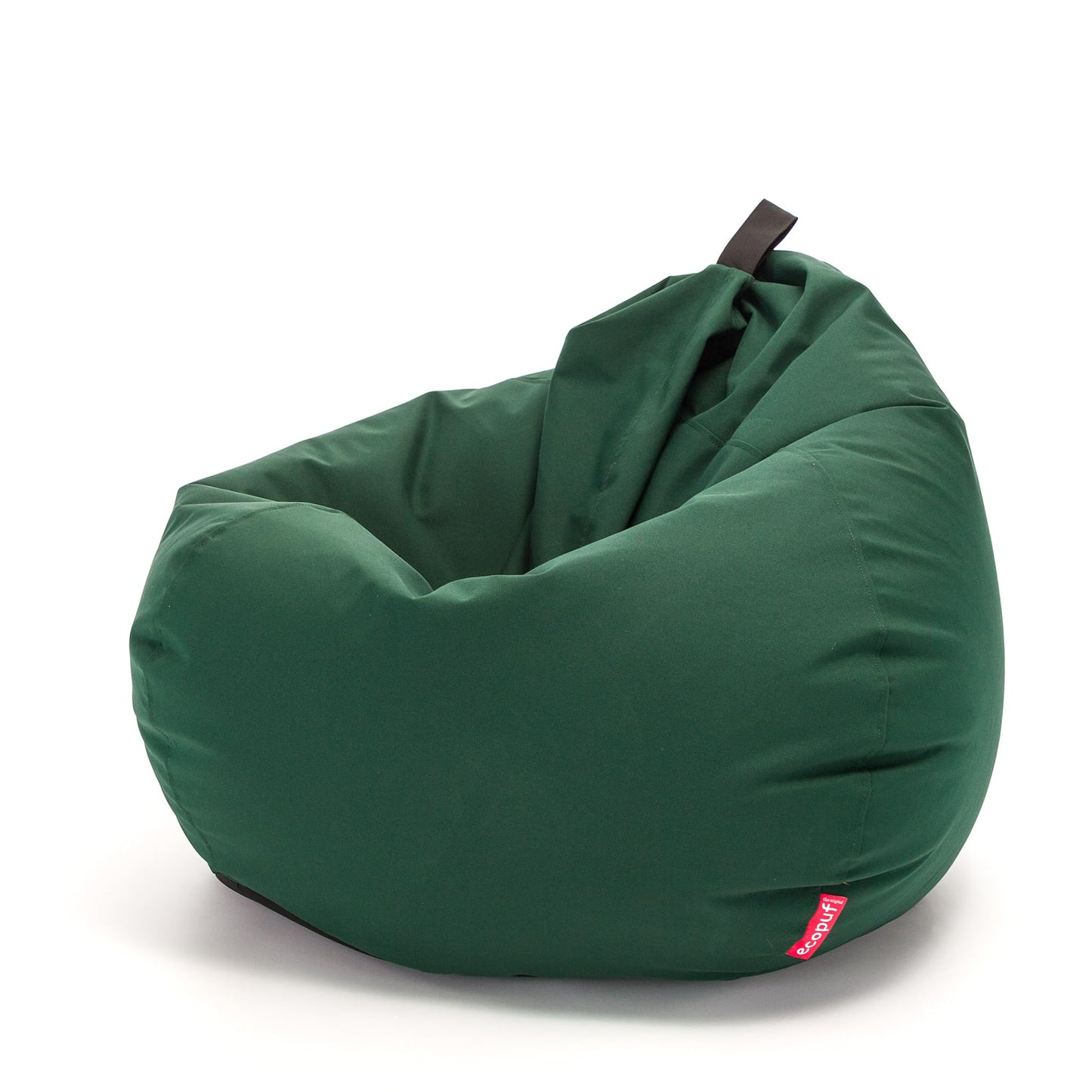 Pufs bērniem un pieaugušajiem Ecopuf Oscar Outdoor, krēsls un sēžammaiss ar pildījumu, atpūtas pufs lietošanai telpās un ārā, poliesters, ar rokturi, ūdensizturīgs, 90x110cm, M14