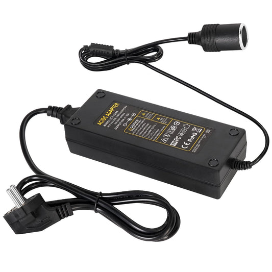 Sprieguma pārveidotājs 230V uz 12V, KFZ tīkla adapteris 10A 120W