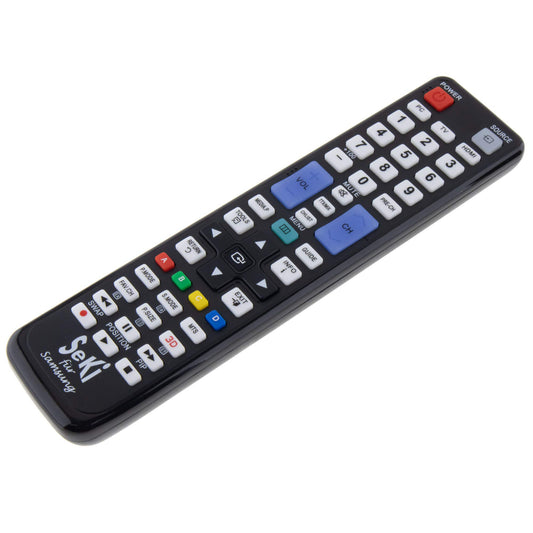 SeKi tālvadības pults, kas piemērota Samsung - darbojas ar 99% visu Samsung ierīču (TV, televizori, 3D, 4K, 6179 un LED TV), ar papildu mācīšanās funkciju.
