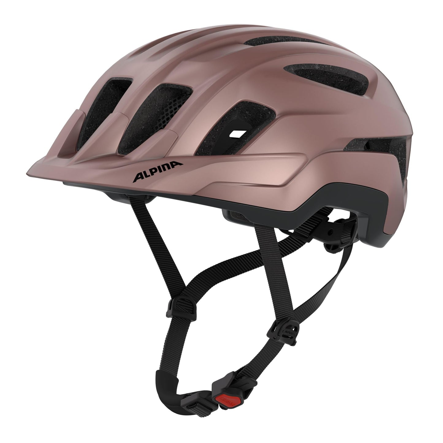 Velosipēda ķivere ALPINA Paranus, rozā matēta, 55-59 cm