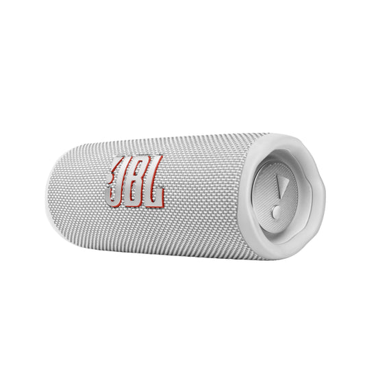 JBL Flip 6 Bluetooth kaste - Balta - Ūdensizturīgs, portatīvs skaļrunis ar 2 ceļu skaļruņu sistēmu jaudīgam skaņai - Līdz 12 stundām bezvadu mūzikas atskaņošanai