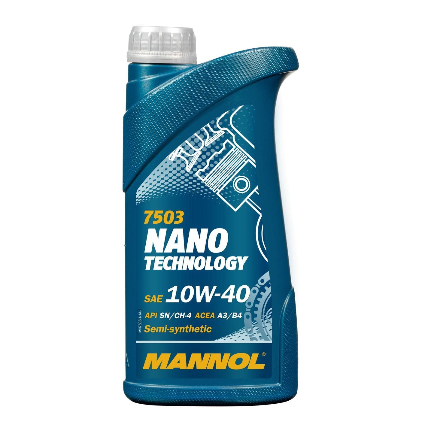 MANNOL Nano tehnoloģija SAE 10W-40 1L MN7503-1