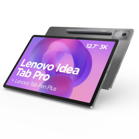 10. Lenovo Idea Tab Pro planšetdators | 12.7" 3K ekrāns | MediaTek Dimensity 8300 | 8GB RAM | 256GB eMMC | Android 14 | Luna Grey | iekļauts Tab Pen Plus