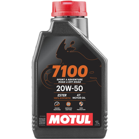 Motul 104103 7100 4T, 20 W-50, 1 L