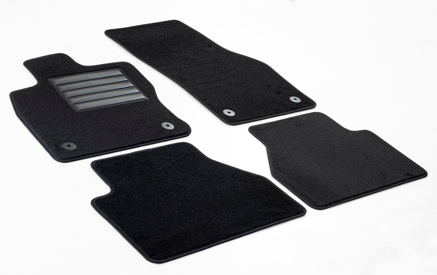 MDM SP-4907 paklājiņi Velūrs automašīnu paklājs piemērots Renault Zoe 2013> (arī restilings 2018), melns