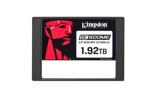 Kingston DC600ME SSD 2.5" 1920GB - Enterprise SATA SSD for mixed-use applications, high performance and reliability.