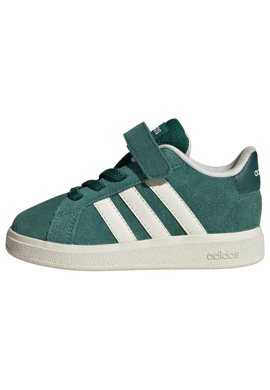 Bērnu apavi adidas Unisex Baby Grand Court 00S, Collegiate Green/Off White/Core Black, 24 EU