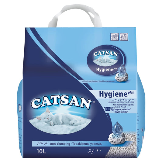Kaķu pakaiši Catsan Hygiene Plus neklumpējoši, 1 x 10 L