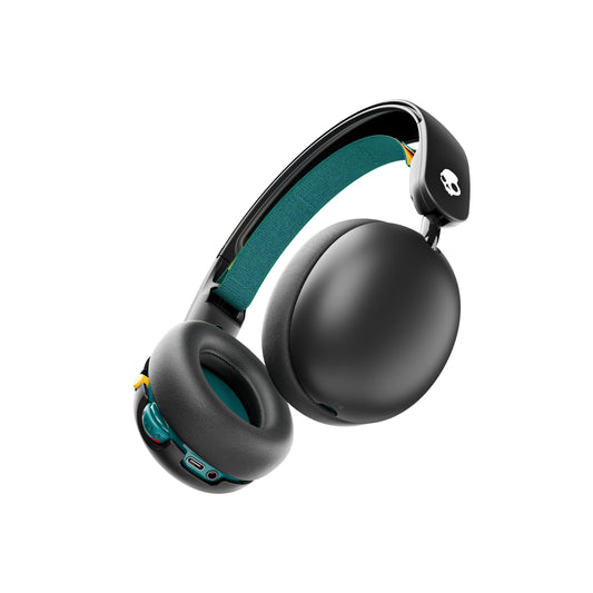 Skullcandy Grom Over-Ear bezvadu austiņas - 45 stundu akumulatora, skaļuma ierobežojums, saderīgas ar iPhone un Android.
