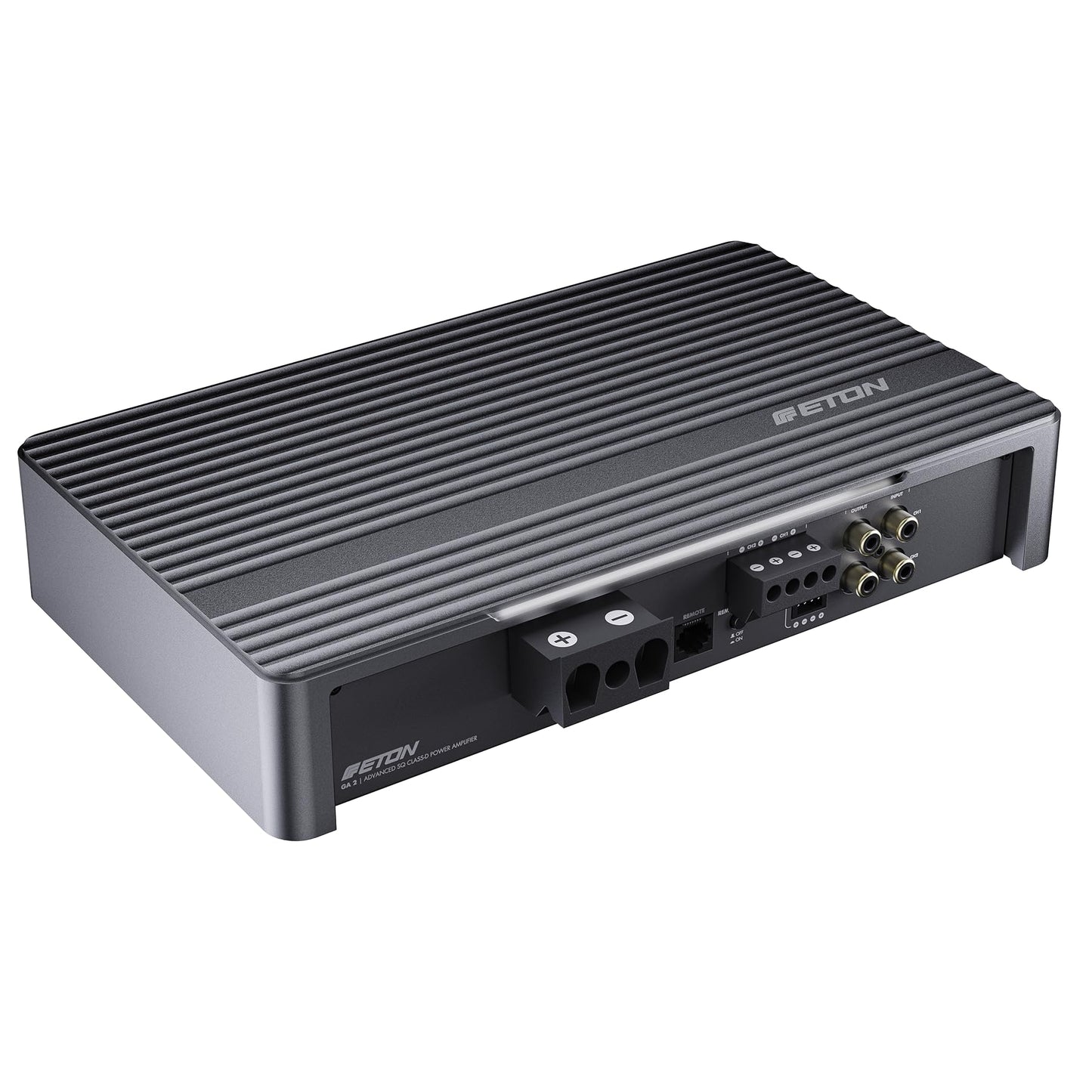 Auto pastiprinātājs ETON GA 2 – High-End 2-kanālu Class-D, 2 × 265 W RMS