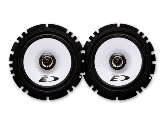 Alpine SXE-1725S - 16,5 cm (6,5 collu) 2-ceļu koaksiālie skaļruņi, melni