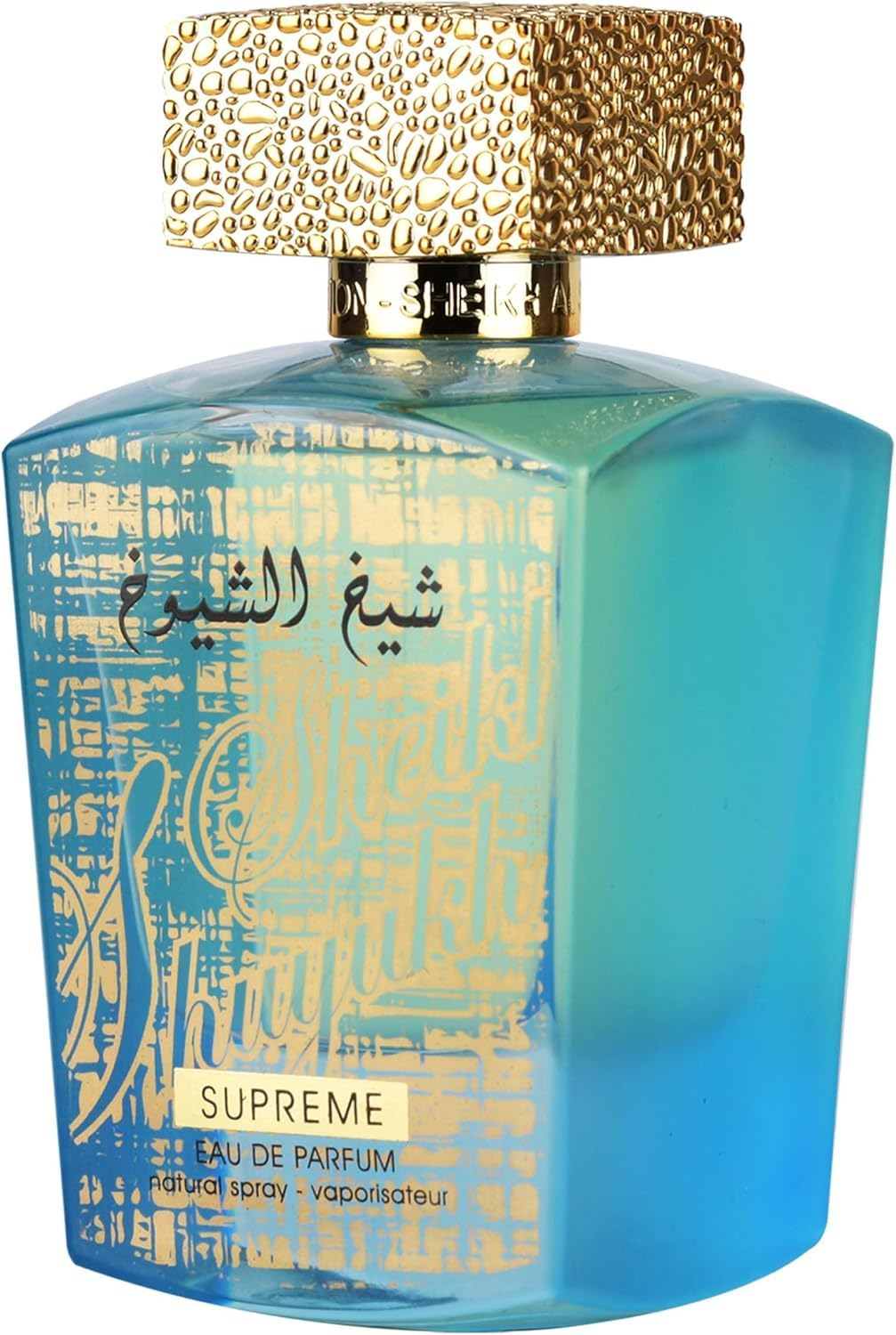Unisex parfīms Lattafa Sheikh Al Shuyukh Supreme – salds, koksnes un dzintara aromāts, ilgnoturīgs aromāts, 100 ml