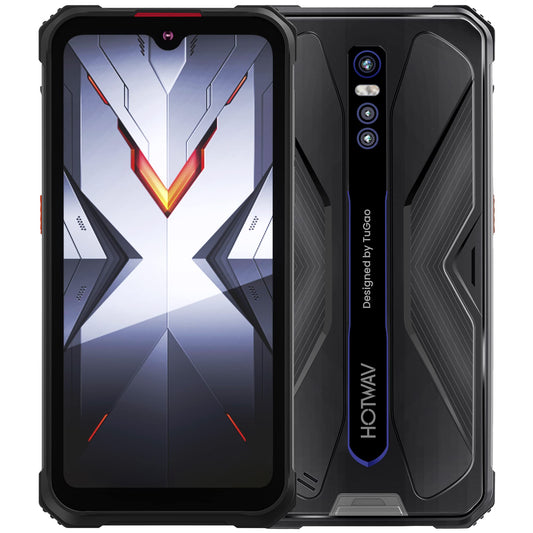 HOTWAV Cyber 9 Pro - 8GB RAM, 128GB storage, IP68/IP69K waterproof, 7500mAh battery, 6.3" display, 48MP triple camera, 4G