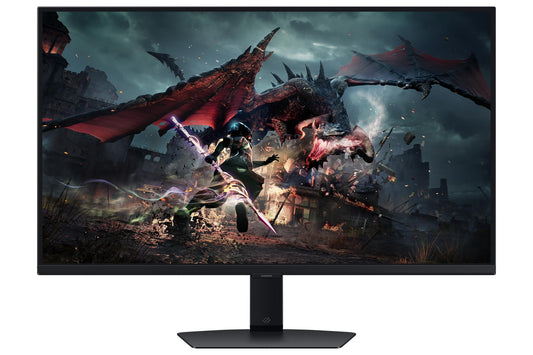 Samsung Odyssey G50D 32" Monitor - 180Hz, 1ms IPS, QHD 2560x1440, AMD FreeSync, HDR400, adjustable stand, DisplayPort, HDMI