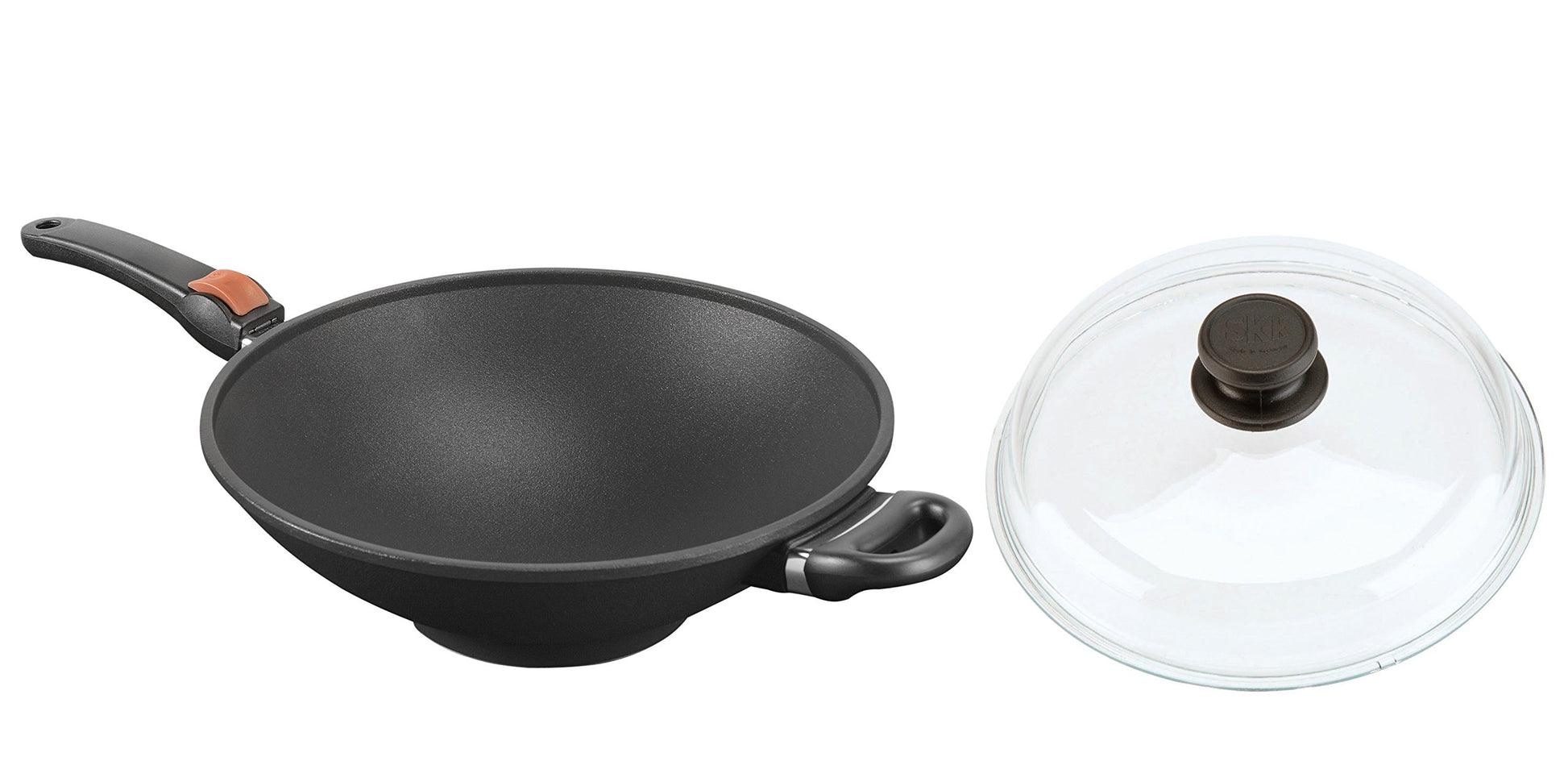 SKK Titan Induction Frying Pan ø32cm - Non-stick, ceramic reinforced, removable handles, oven-safe, made in Germany