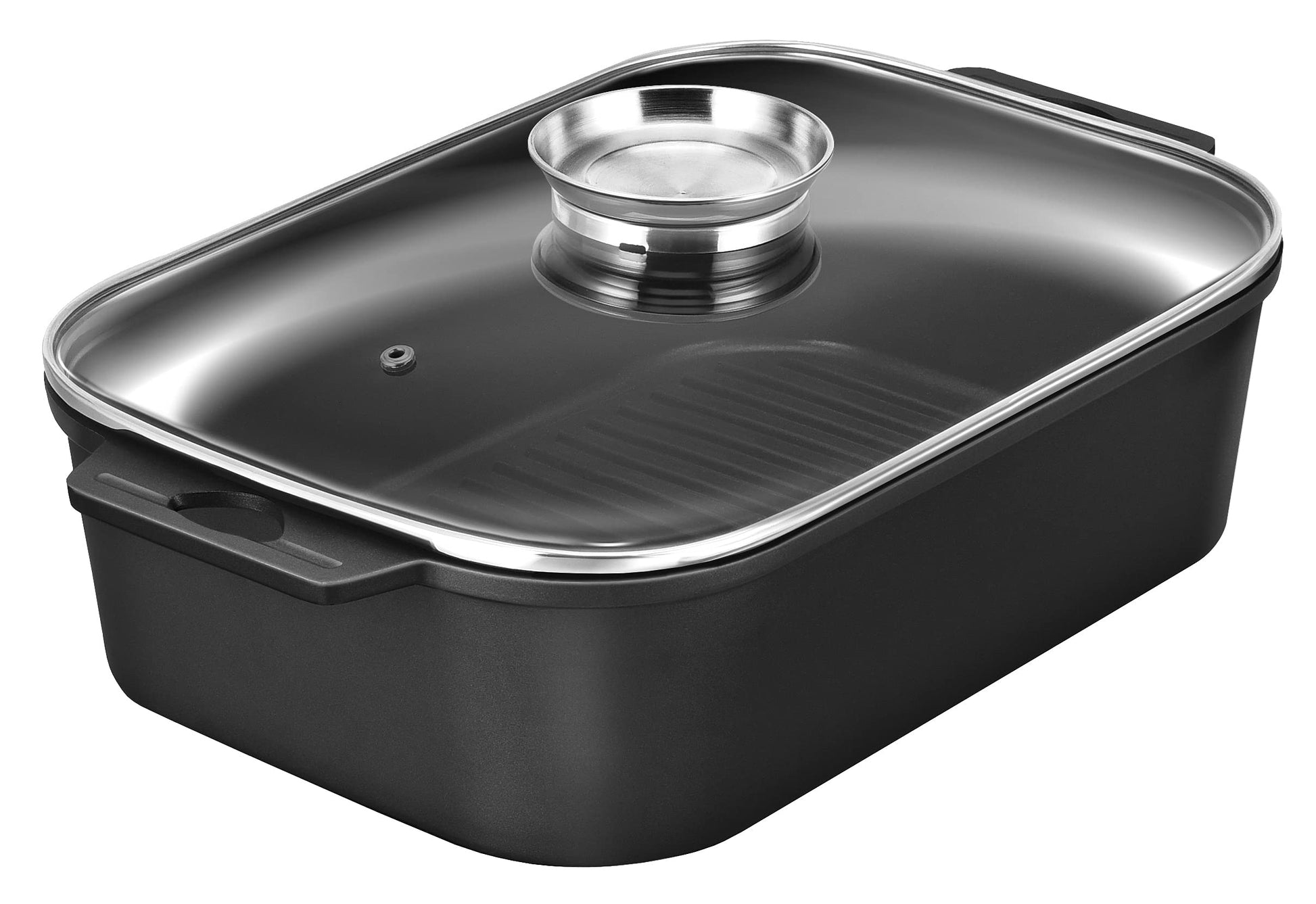 Smile Sbr-3 šļakatu aizsardzība - alumīnija liešana, 7L, nelipīgs pārklājums, piemērots elektriskai, gāzes un indukcijas plītīm.