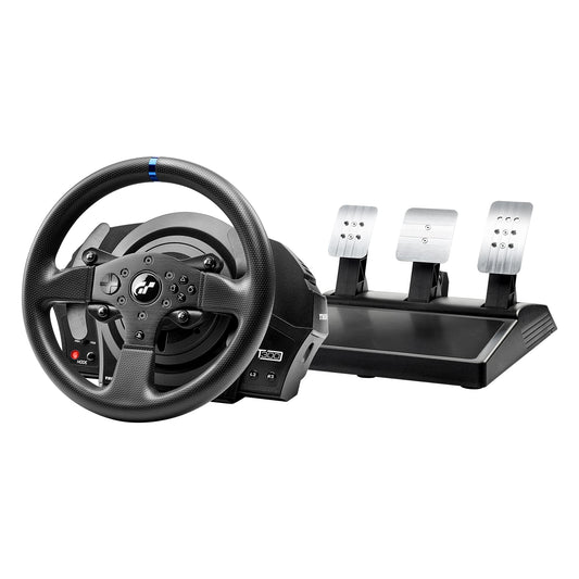 Spēļu stūre Thrustmaster T300RS GT ar force feedback un 3 pedāļu komplektu - PS5 un PC