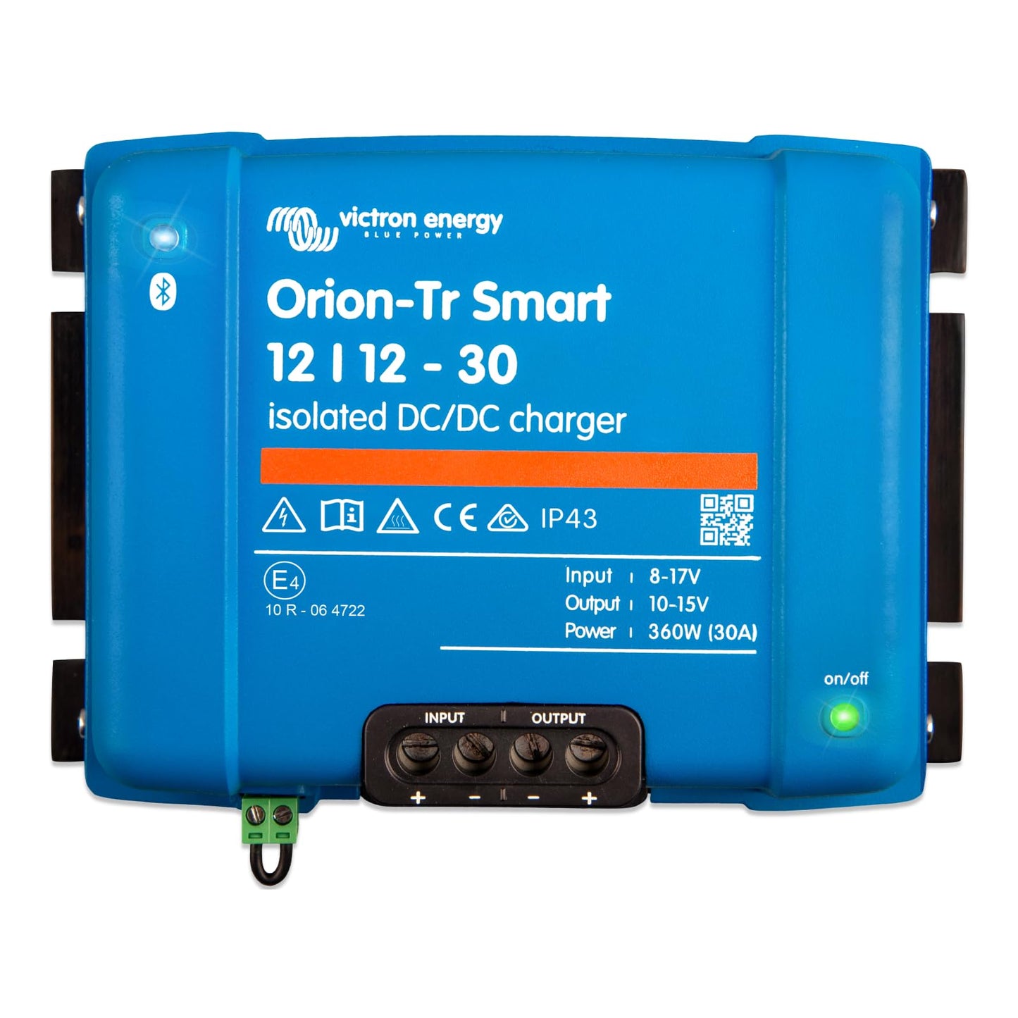 Victron Energy Orion-Tr Smart DC-DC lādētājs (Bluetooth) - 12/12V, 30 Amp, 360-Watt - akumulatora lādētājs dubultajiem akumulatoru sistēmām - izolēts