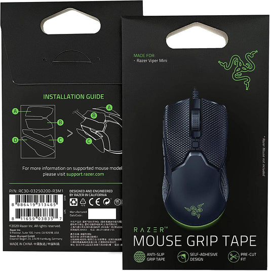 Razer Viper Mini - neslīdoša, pašlīmējoša, iepriekš sagriezta peles saķeres lente