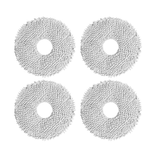 Dreame 4x rezerves mopu lupatiņas - saderīgas ar L10sUltra, L20Ultra, X40Ultra, līdz 180 apgr./min, 2 pāri.