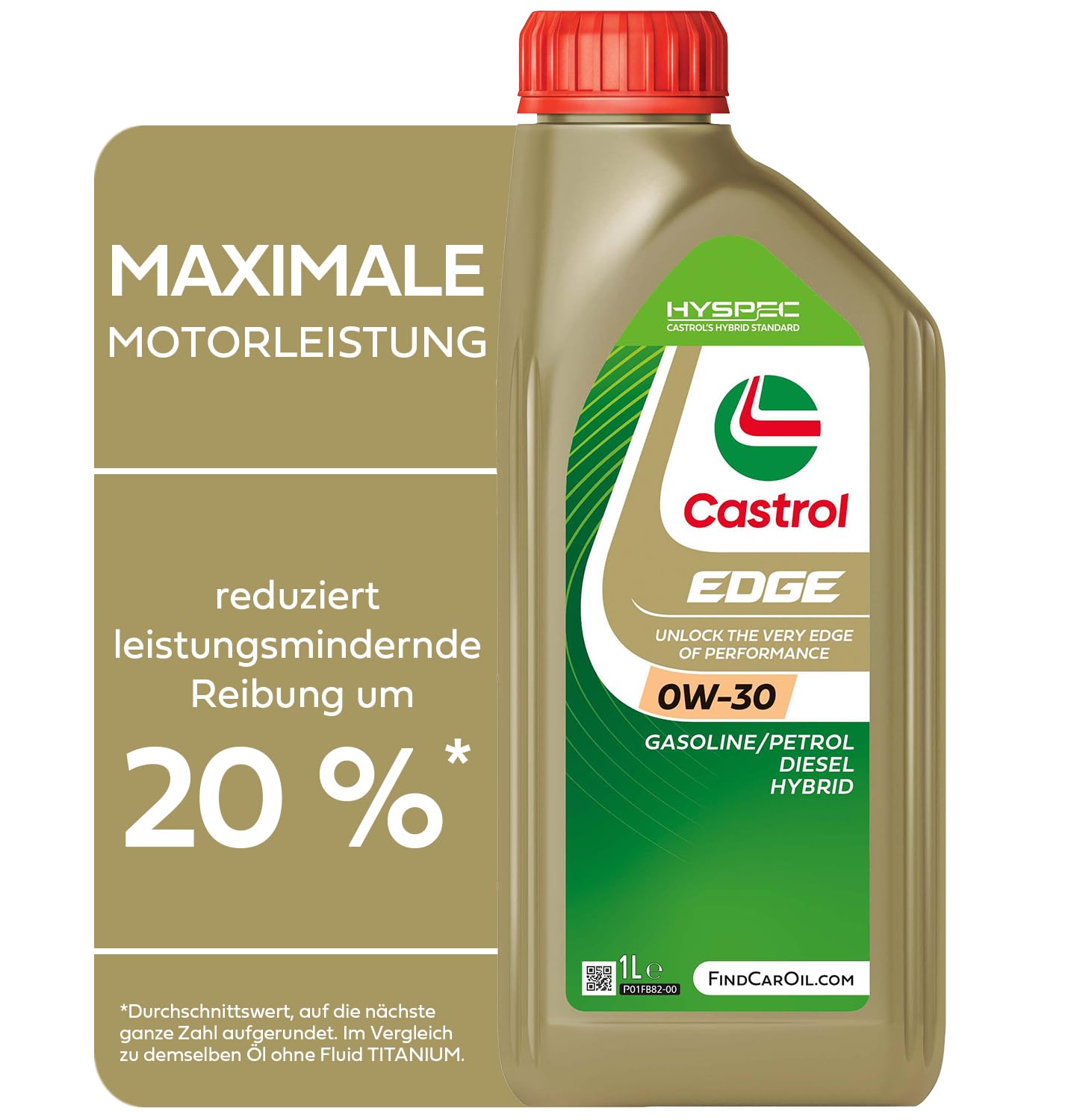 Motoreļļa Castrol EDGE 0W-30, 1L