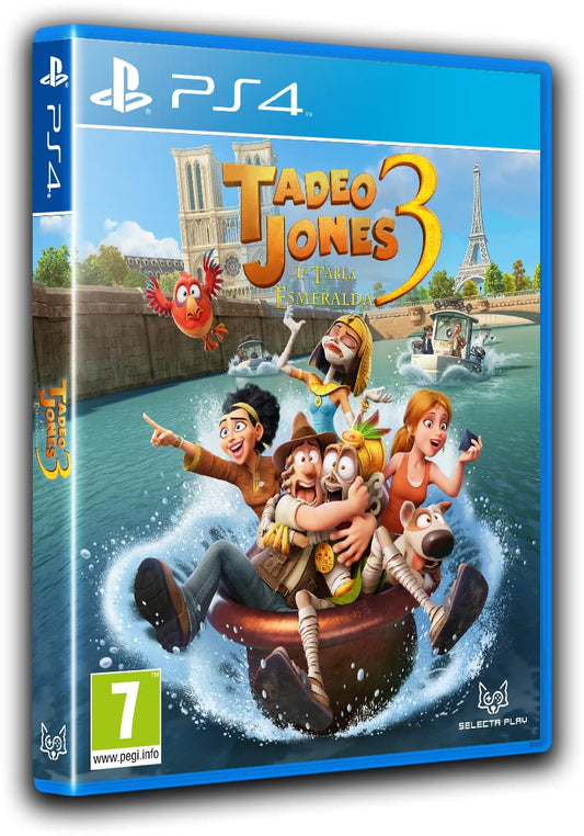 Tad Jones 3: Smaragda galds (PS4)