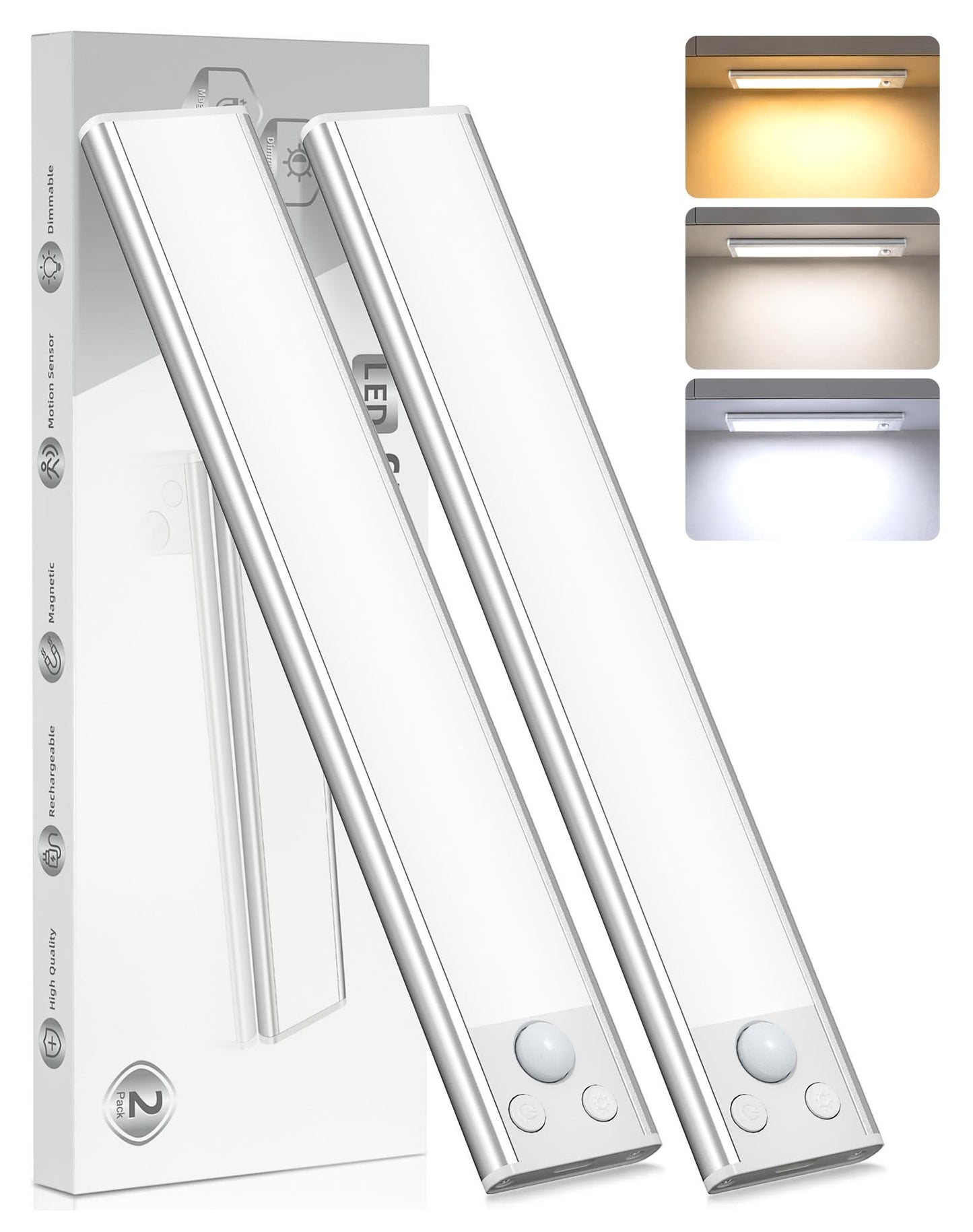 LED skapja apgaismojums JEKEMORYE zemskapja lampa virtuvei ar kustības sensoru