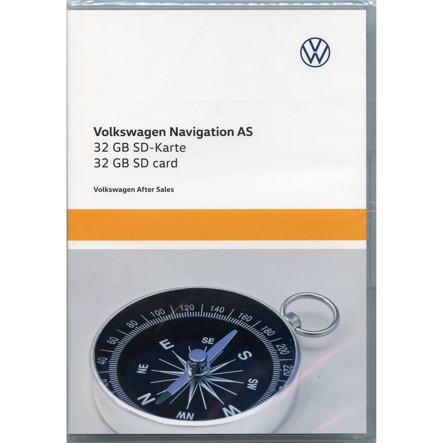 Volkswagen 5NA919866EE SD karte 32 GB SDHC navigācijas sistēmai, bez kartes datiem, tikai Discover Media (Typ AS), 2. paaudze, saderību pārbaudīt iepriekš