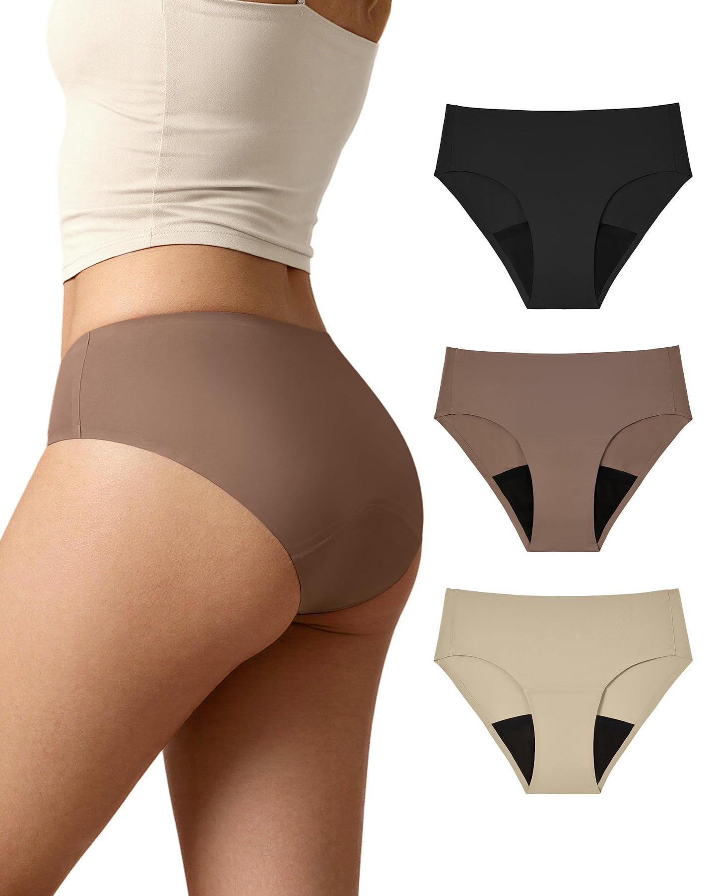 Menstruālās biksītes SHARICCA stiprai asiņošanai, uzsūktspēja 40 ML