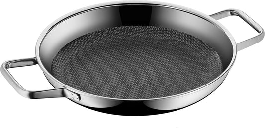 WMF Profi Resist 28 cm panna - indukcijai, daudzslāņu materiāls, šūnu struktūra, nerūsējošā tērauda rokturis, cepeškrāsnij piemērota