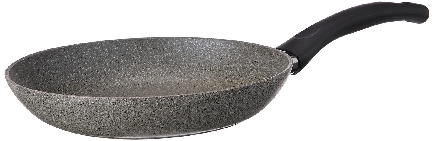 BALLARINI Cortina Granitium - 24 cm non-stick frying pan with temperature control, aluminum, gray color.