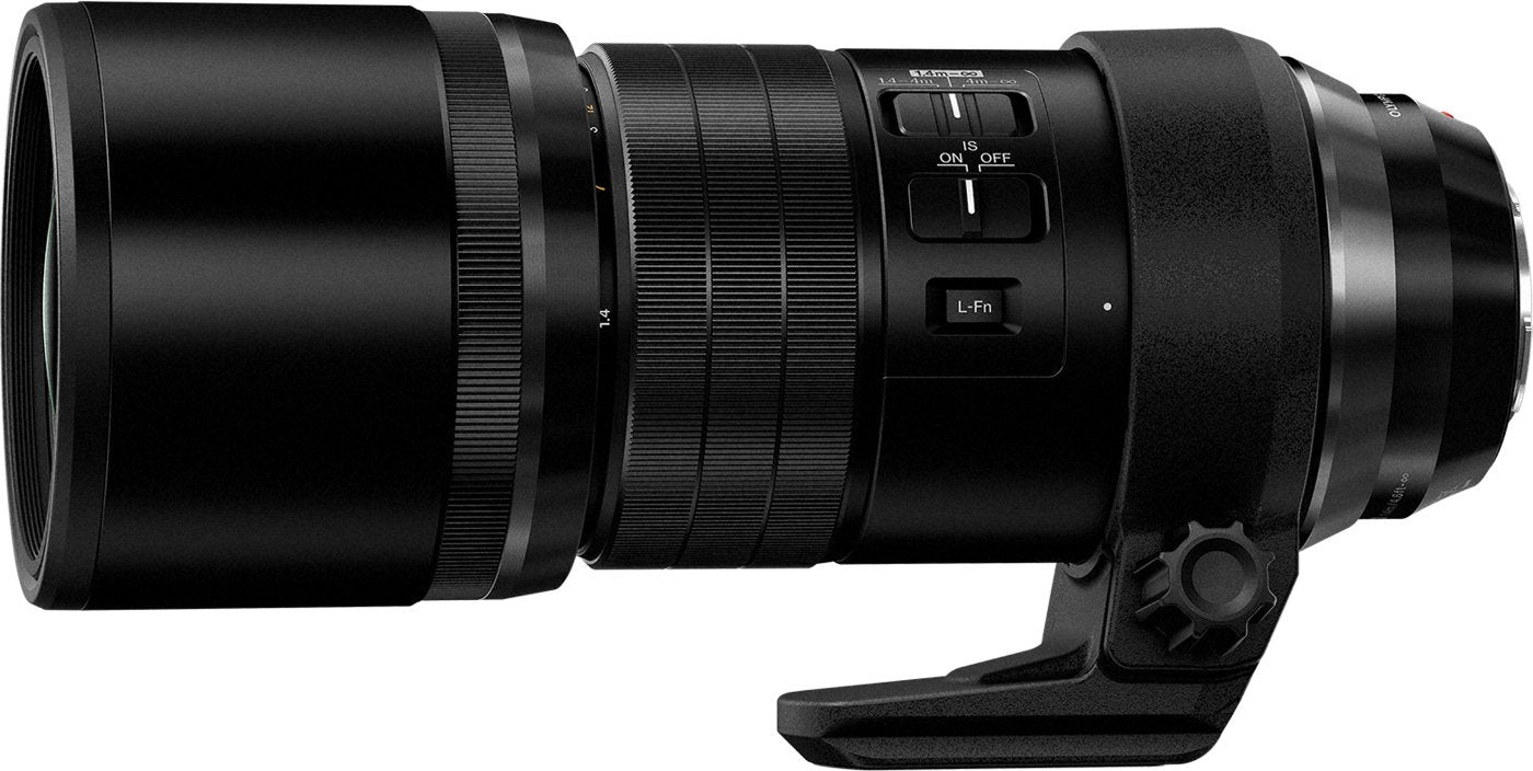 Olympus M.Zuiko Digital ED 300mm F4.0 PRO objektīvs, telezoom, piemērots visām MFT kamerām (Olympus OM-D un PEN modeļiem, Panasonic G sērijai), melns