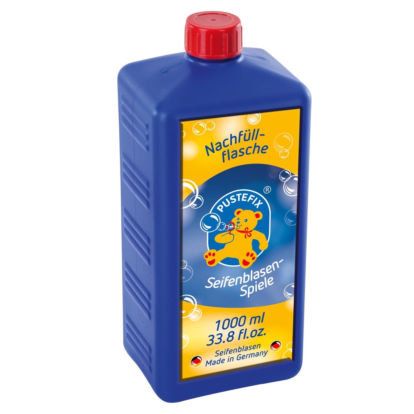 Ziepju burbuļu šķīdums PUSTEFIX Maxi 1L, burbuļu šķidrums krāsainām burbuļiem