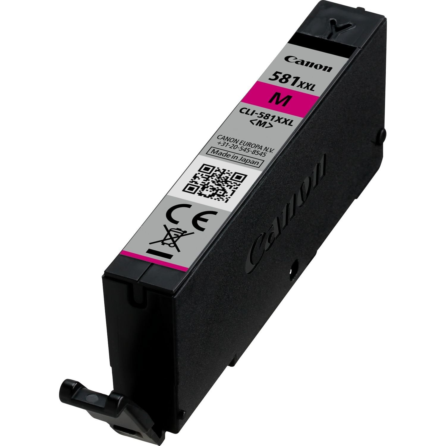 Canon tintes tvertne CLI-581 XXL - M Magenta, 11,7 ml, oriģināls, lielisks diapazons, PIXMA tintes printeriem.