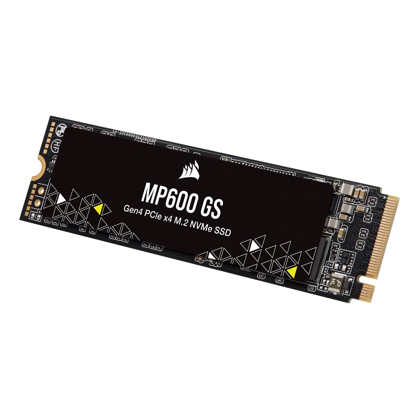 Corsair MP600 GS 500 GB SSD - PCIe Gen4, 4800 MB/s, M.2 2280, TLC NAND, compatible with DirectStorage, ideal for laptops.