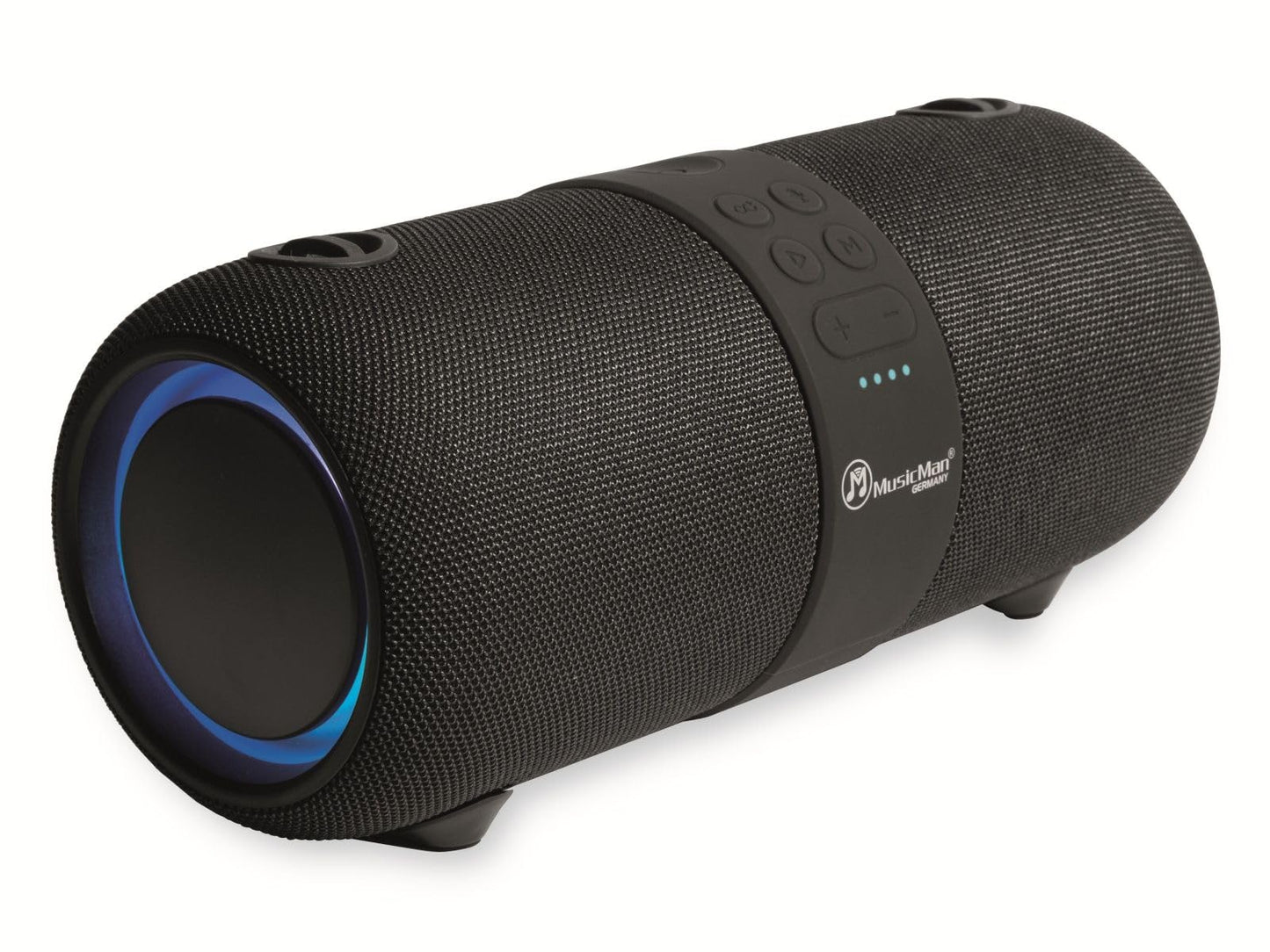 MusicMan Sound Blaster BT-X56 - Bluetooth V4.2, stereoskaļruņi, skaņa, TWS funkcija, FM radio, mikrofons, plecu siksna, ballīte, USB, AUX IN, mobilā skaņas stacija, LED apgaismojums.