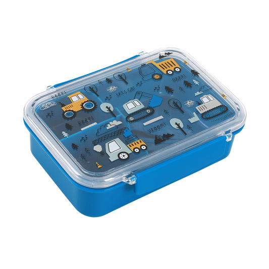 I-Drink pusdienu kārba - barotava ar galda piederumiem, bērnības zīmējumi, bez BPA, ideāla piknikam un skolai.