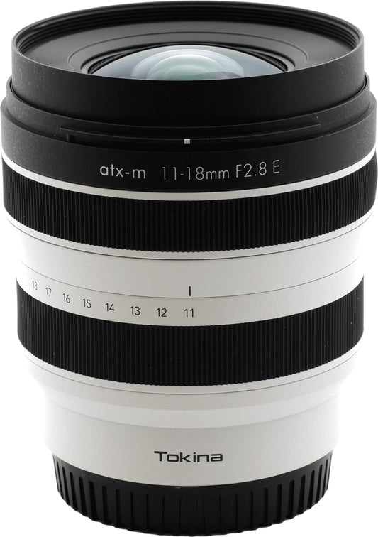 TOKINA ATX-m 11-18mm F2.8 E-mount Limited White Edition