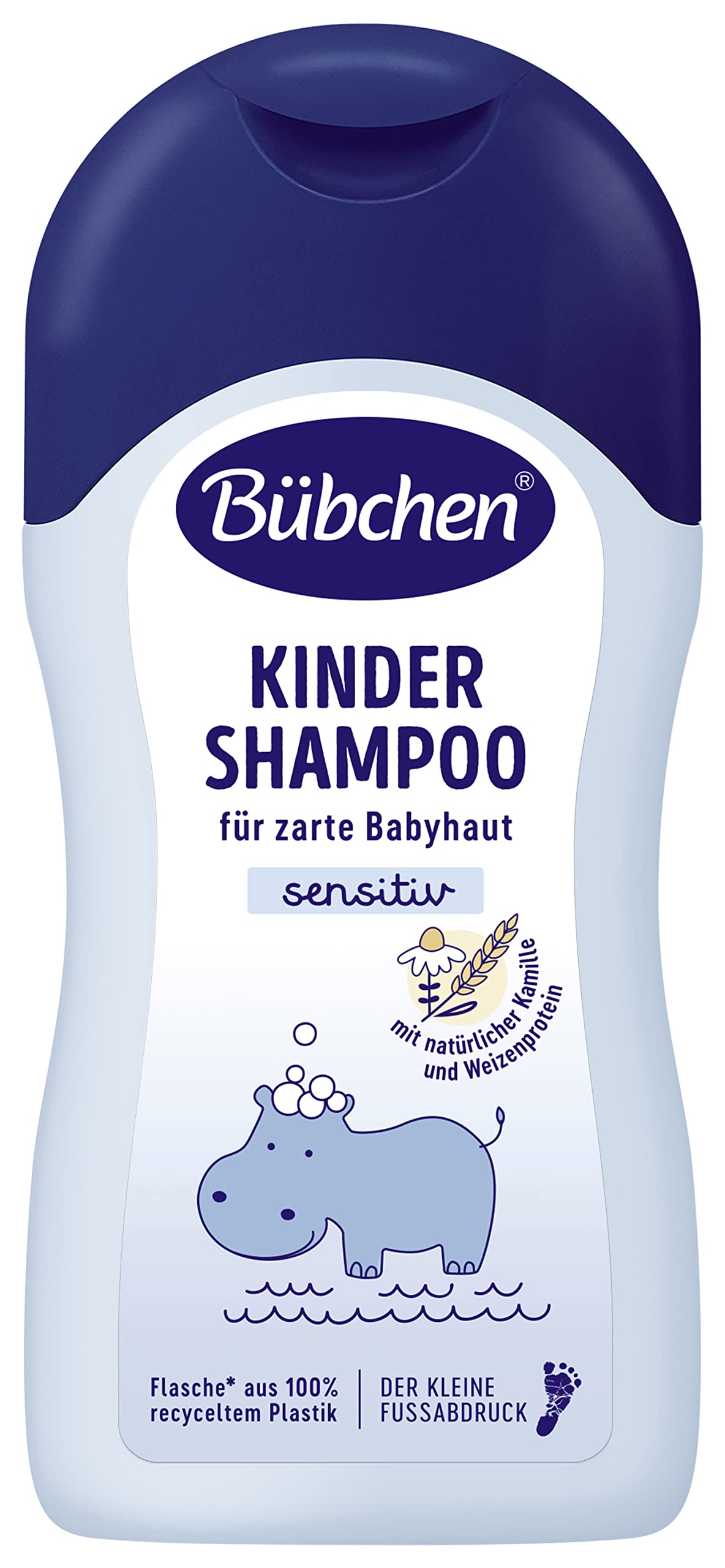 Bübchen bērnu šampūns, 400 ml – maiga matu mazgāšana mazuļiem un bērniem bez asarām, bērnu šampūns viegli ķemmējamiem matiem, bez silikoniem