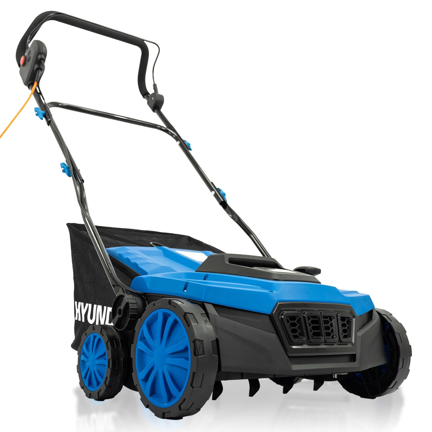 Hyundai skarifikators un aerators 36 cm 2 in 1 1600 Watt ar 45 literu savākšanas maisu