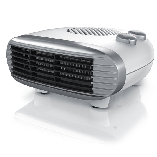 Energoefektīvs un kluss ventilatora sildītājs Brandson, 3 jaudas pakāpes, sildītājs vannasistabai ar termostatu, darbības indikators, 2000W, zems trokšņa līmenis, energoefektīvs, pārkaršanas aizsardzība, automātiska izslēgšanās