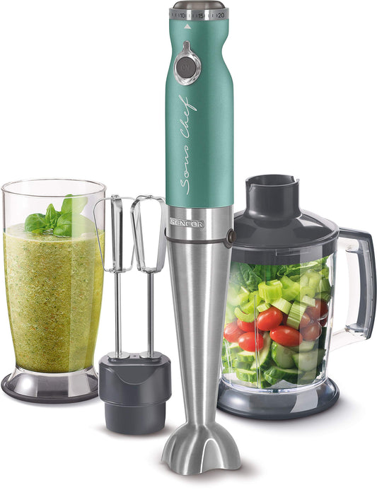 SENCOR SHB 5601GR-EUE3 stacionārais mikseris - 1200 W, jaudīgs, kompakts dizains, ideāls kulinārijai.