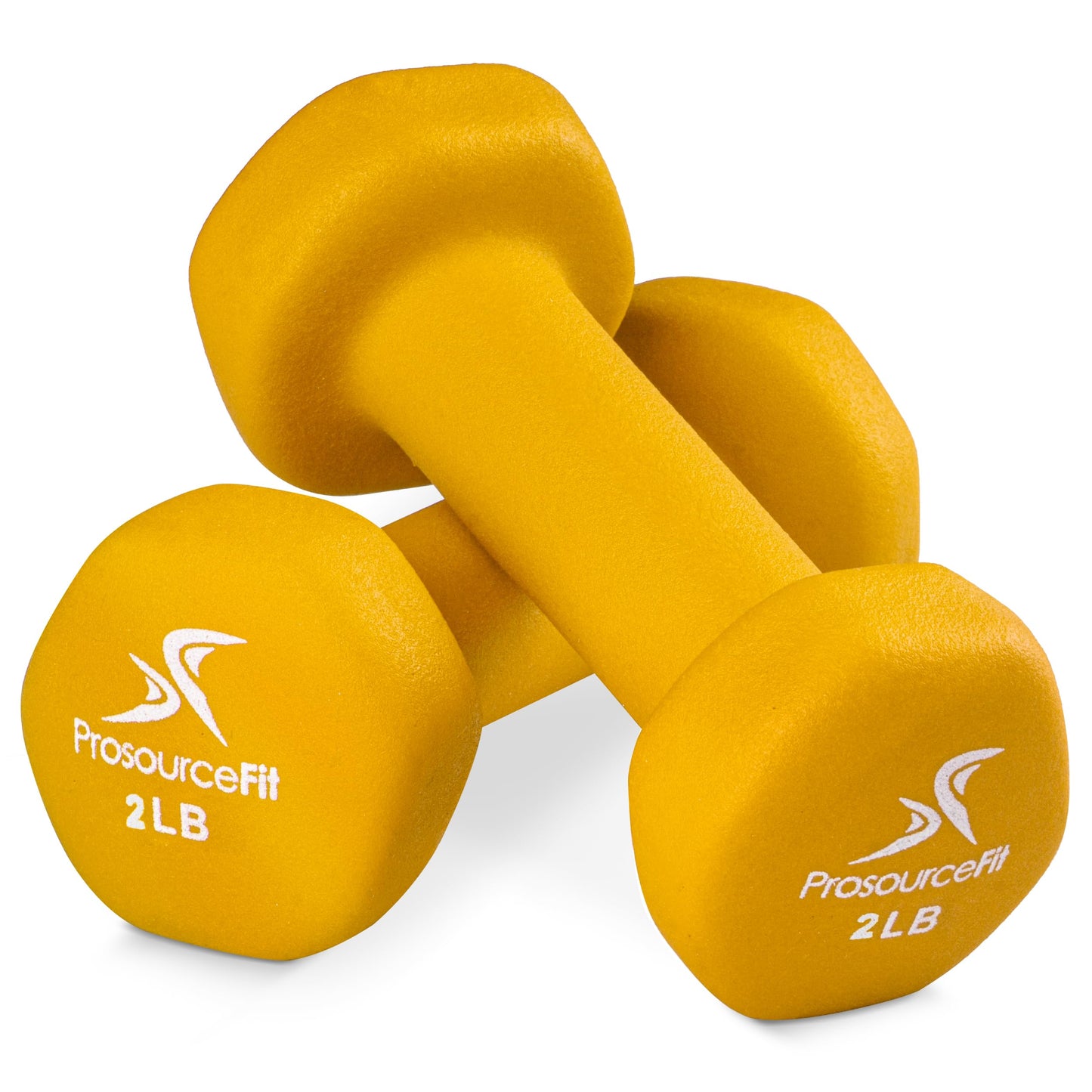 Neoprena hanteles ProsourceFit, neslīdošs pārklājums, 2 lb