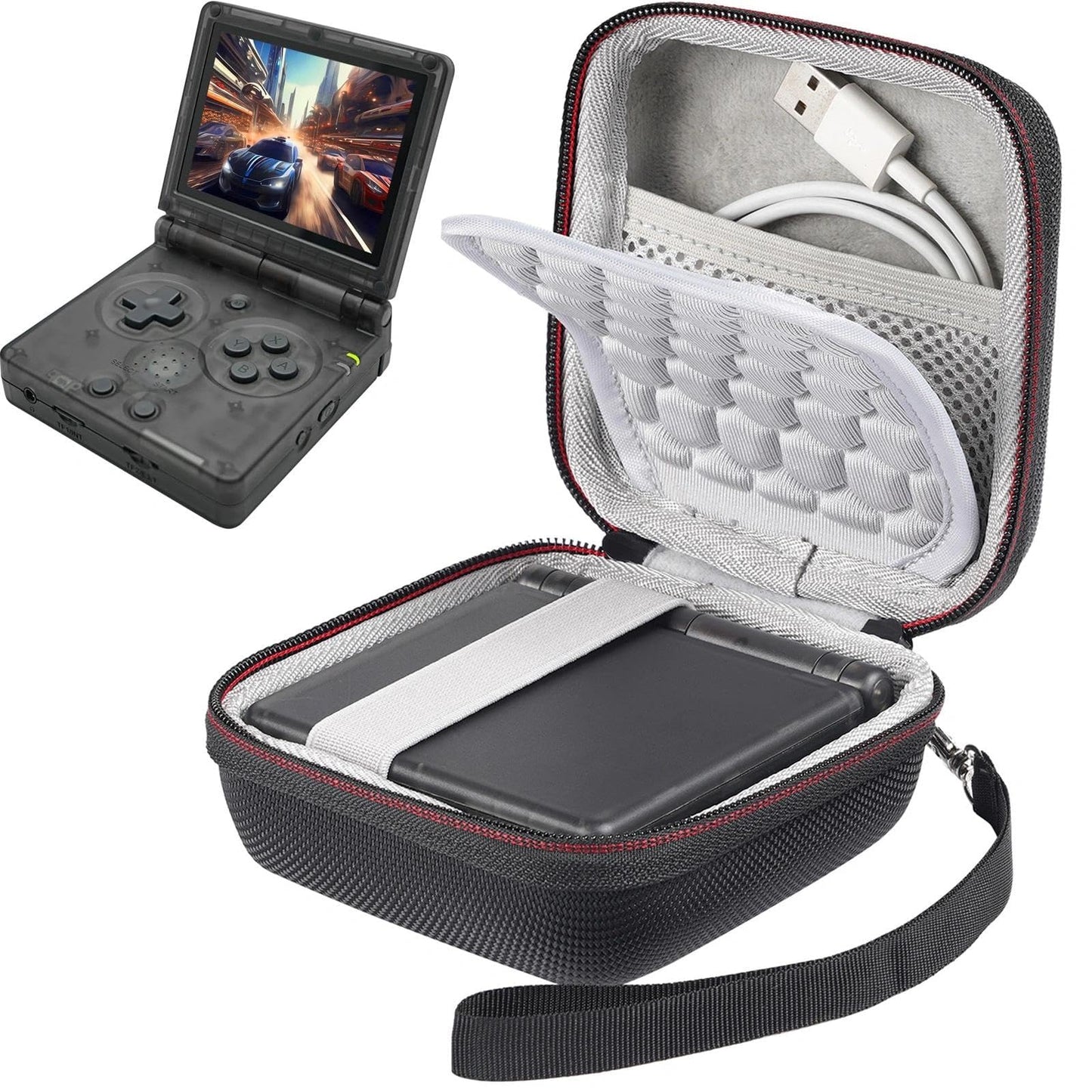 Spēļu konsoles soma CBDYWVR Anbernic RG35XXSP/Flip/RG34XXSP/Gameboy Advance SP pārnēsāšanai