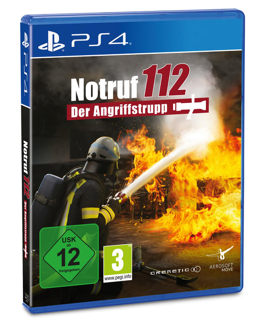 Aerosoft GmbH Neatliekamā palīdzība 112 - Uzbrukuma grupa - [Playstation 4]