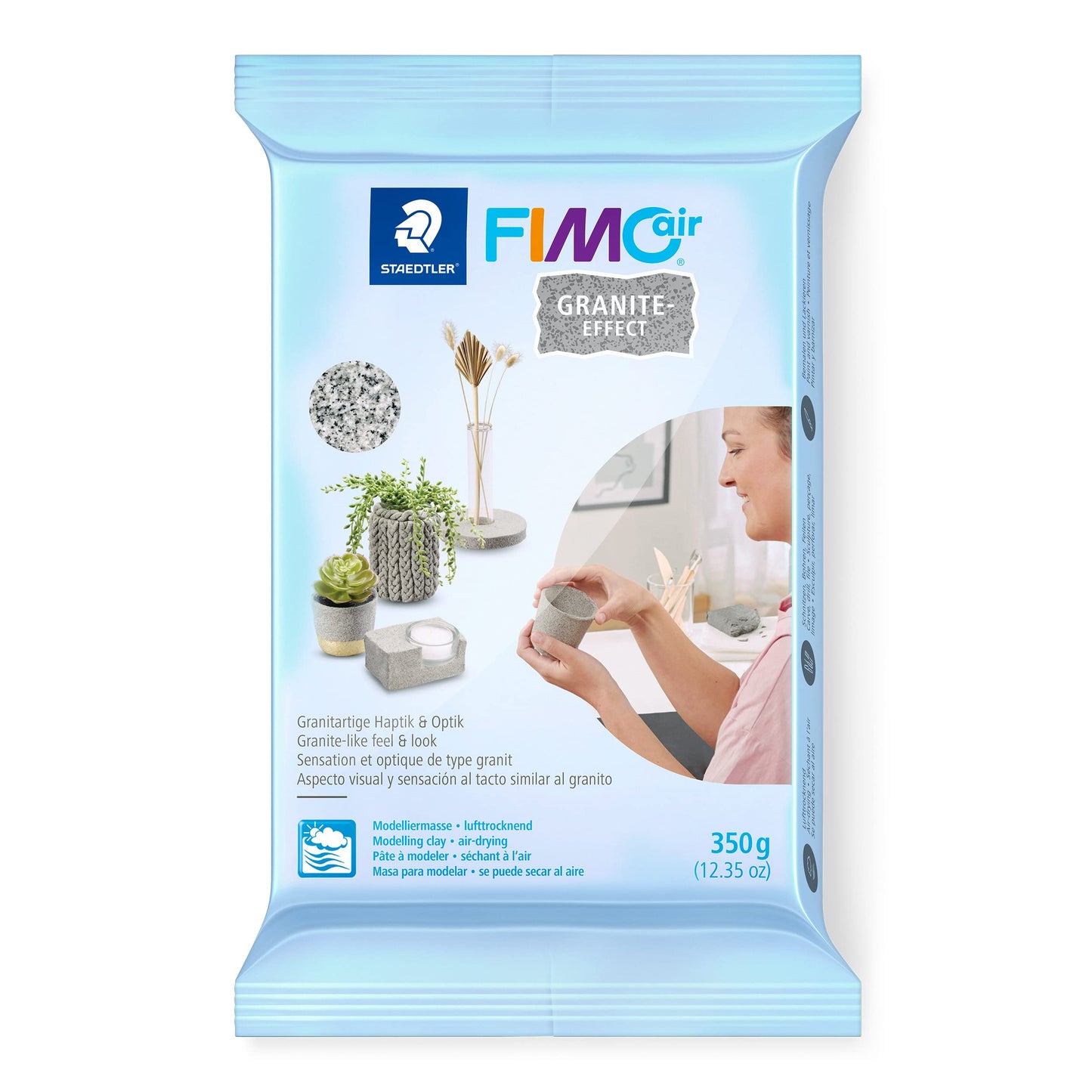 Gaisa žūstoša modelēšanas masa STAEDTLER FIMO air 8150 Granit-Effekt – 350 g