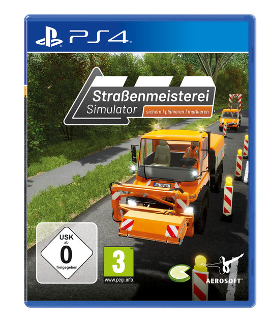 Aerosoft GmbH Ceļu meistara simulators - [Playstation 4]