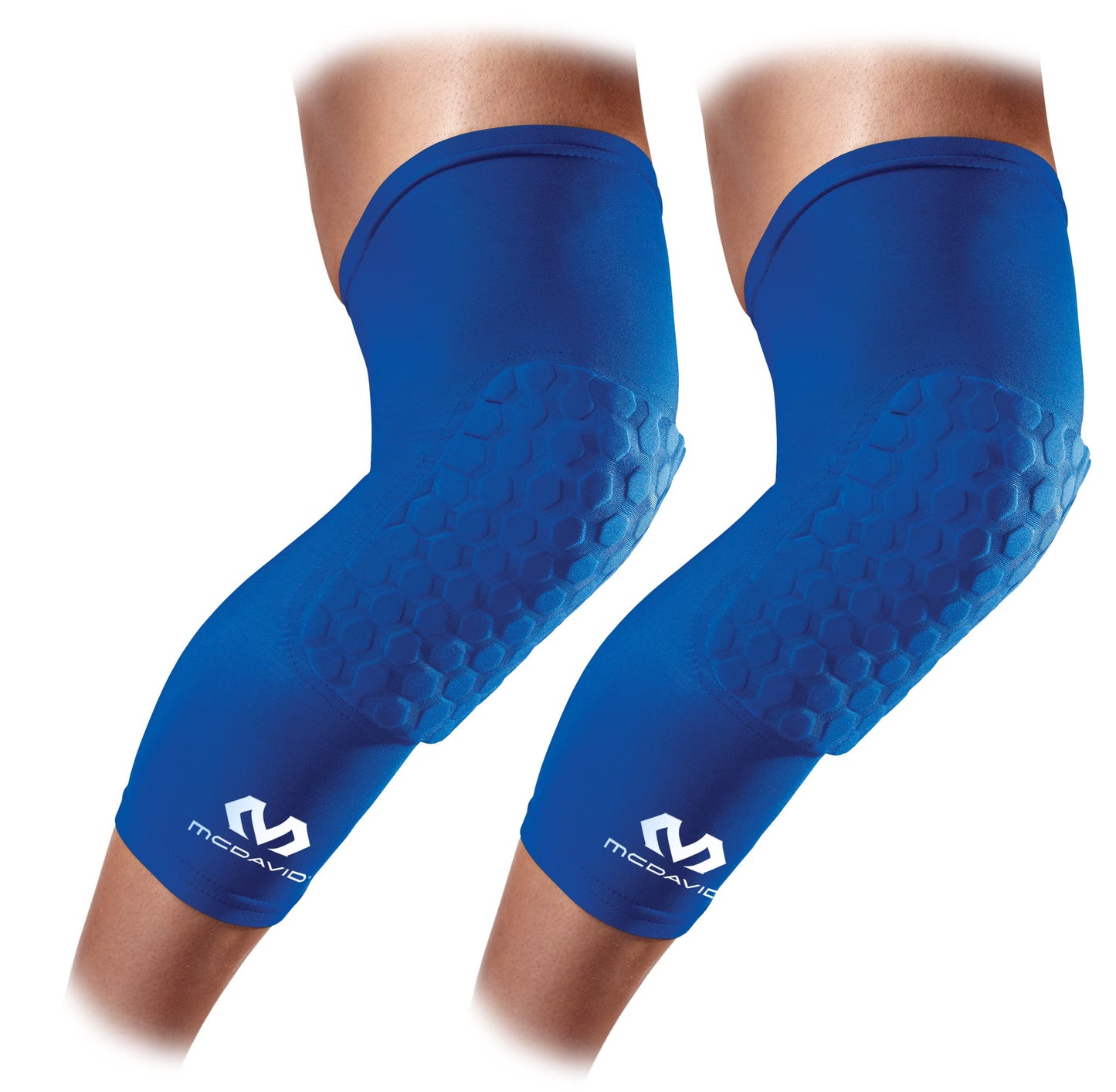 Kompresijas kājsargs McDavid Hexforce, S (33-37 cm), Royal
