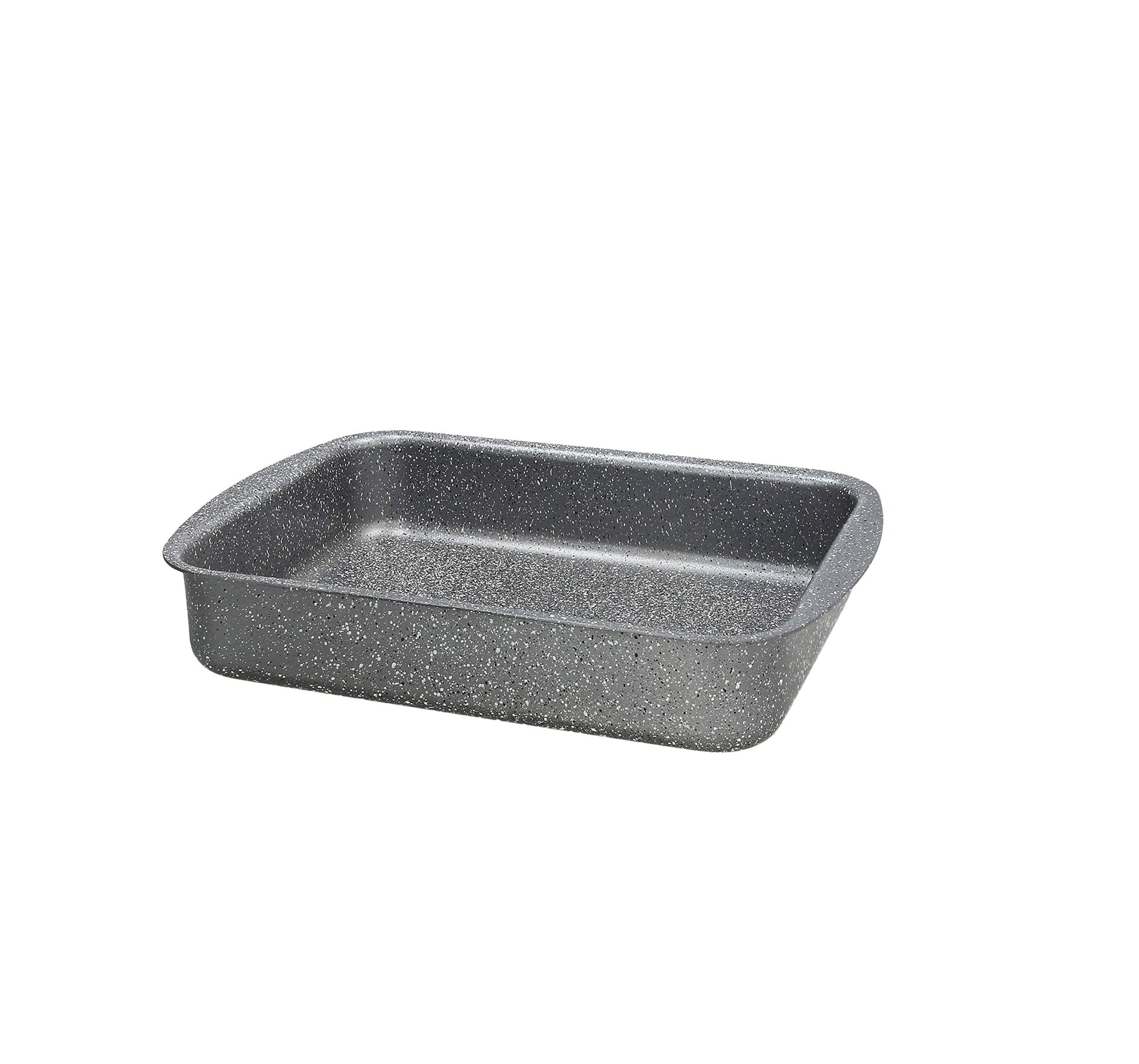 Tognana Mythos lasagna dish, 25 x 18 cm, aluminum, gray, durable and stylish for baking and serving.